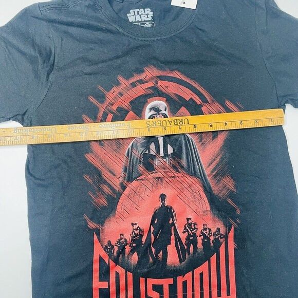 Darth Vader Glow In The Dark Star Wars T-Shirt Enlist Now The Galactic Empire SM - Picture 8 of 11